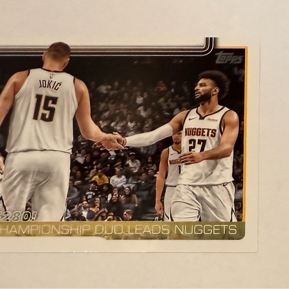 2025 Topps Championship Duo Leads 5280! Flagship # 286 - Picture 5 of 8